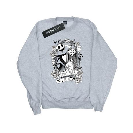 Disney  Nightmare Before Christmas Simply Meant To Be Sweatshirt 