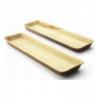 Sier Schale Palm (9 x 2.5 x 33 cm, 10 Stück)  