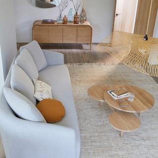 La Redoute Intérieurs Couchtisch mit 3 Platten Ruben  