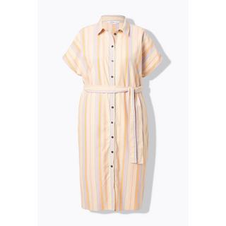 Studio Untold Abito Chemisier Midi a Righe  