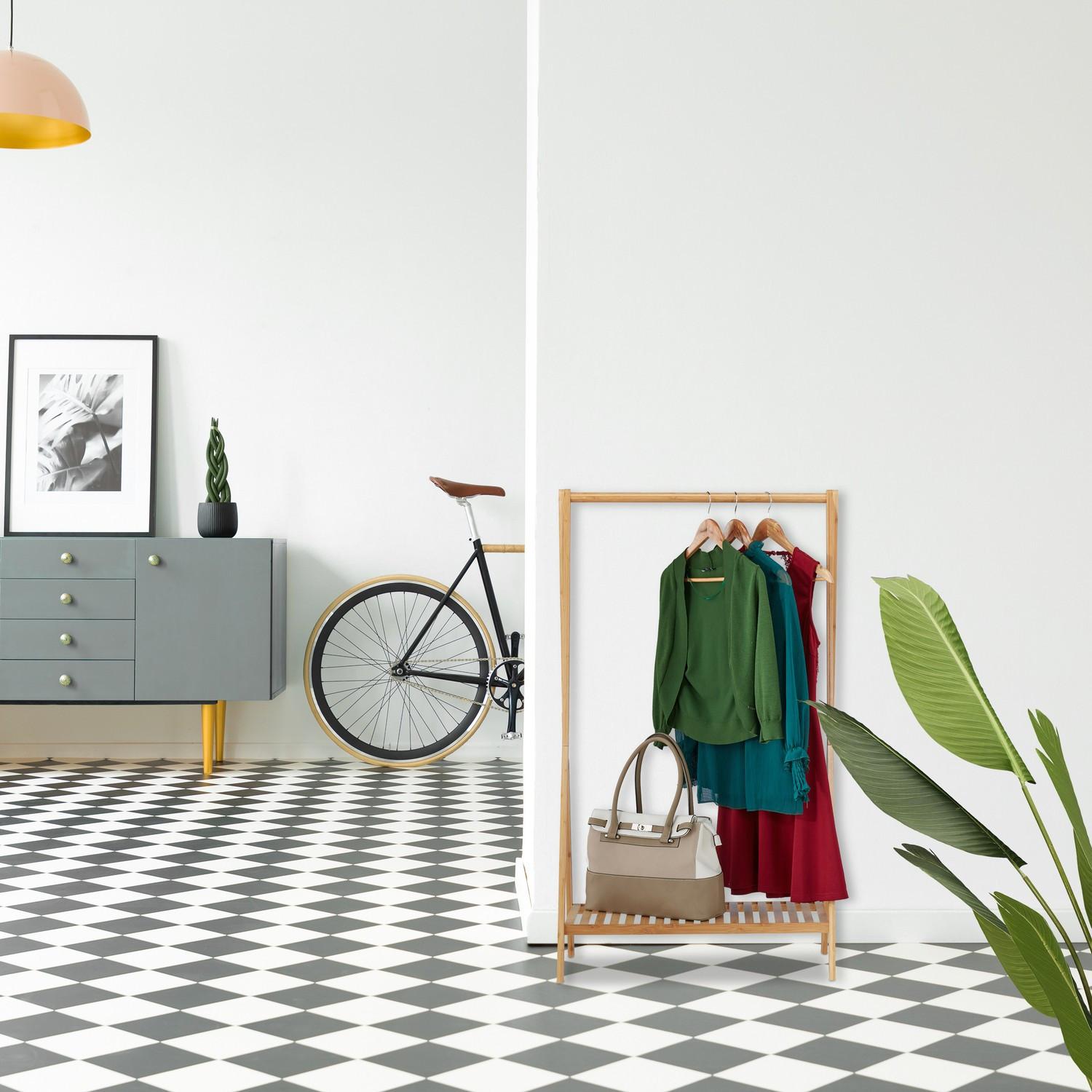 B2X Kleiderbügel Bambus 67 cm  