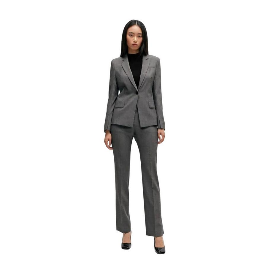 BOSS Blazer a un bottone con risvolto a tacca  