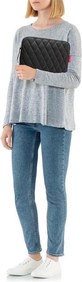 reisenthel  Notebooktasche notebook sleeve rhombus black 