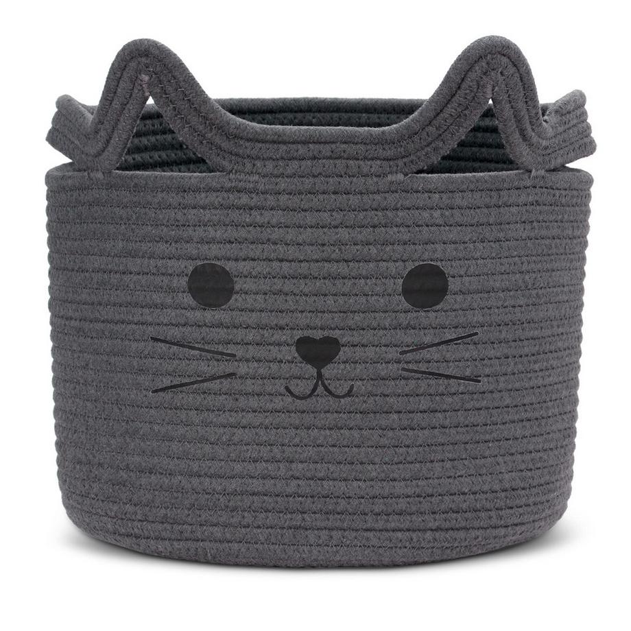 Panier de rangement en coton pour enfants pour jouets et linge