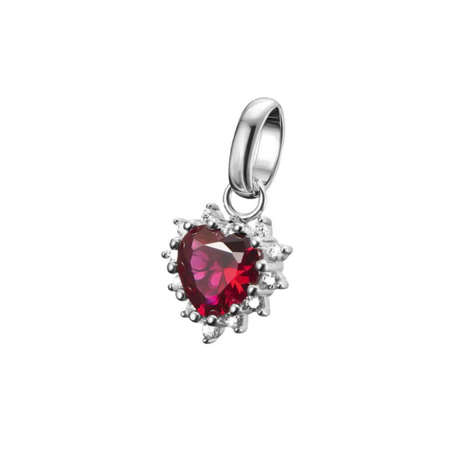 Thomas Sabo  Pendentif Charm True Romance Cœur Rouge Connect 