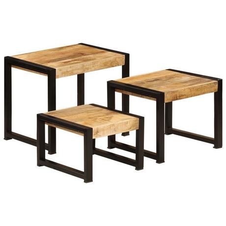 VidaXL Table latérale bois  