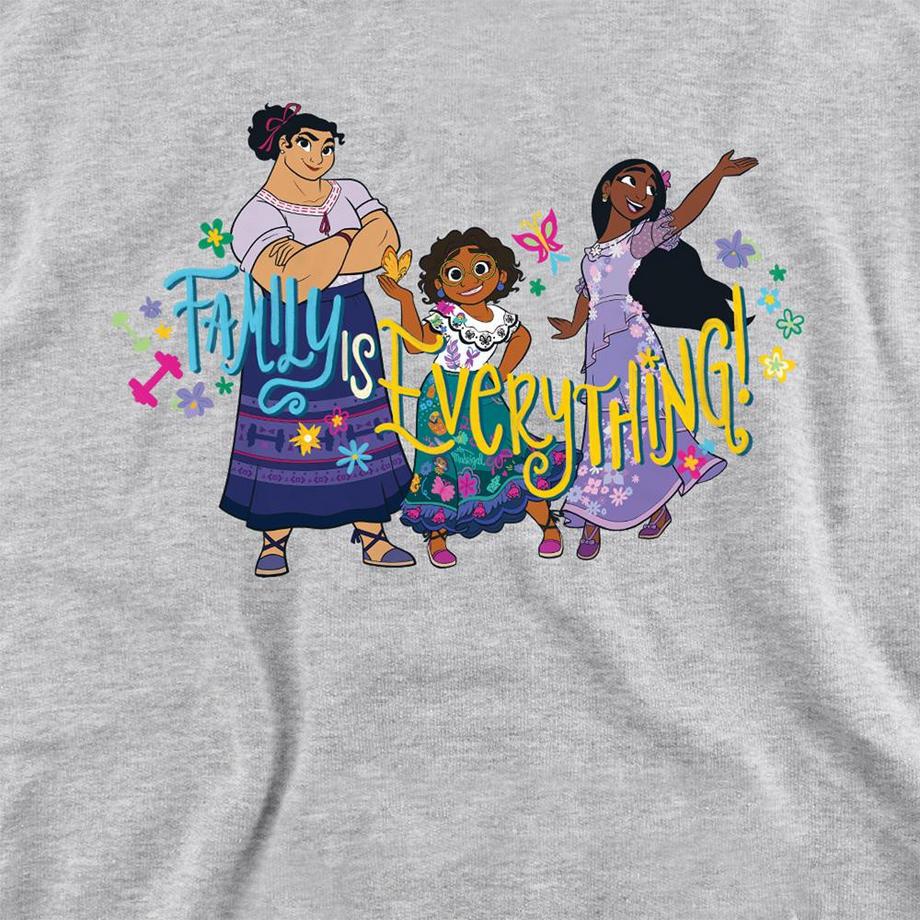 Encanto  Sweat À Capuche Motif Mirabel, Isabela Et Luisa Family Is Everything 