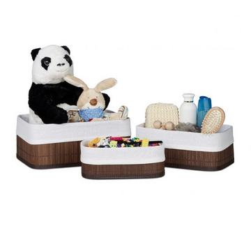 Aufbewahrungskorb Badezimmer 3-teilig