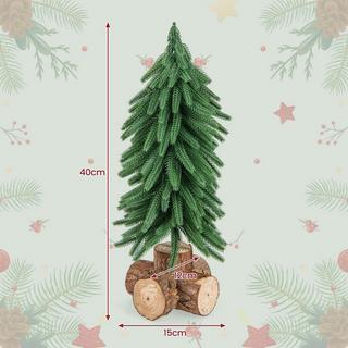 Northix Tisch-Weihnachtsbaum Künstlicher Christbaum mit 200 Zweigspitzen  