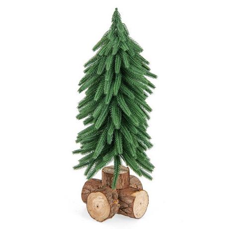 Northix Tisch-Weihnachtsbaum Künstlicher Christbaum mit 200 Zweigspitzen  
