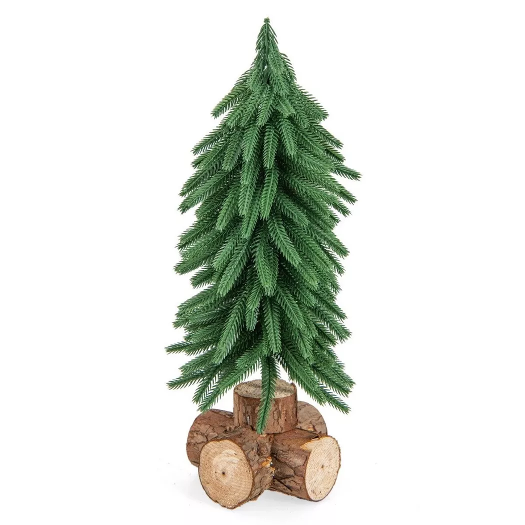 Northix - Albero di Natale da tavolo, albero di Natale artificiale con 200 punte di rami, 40cm