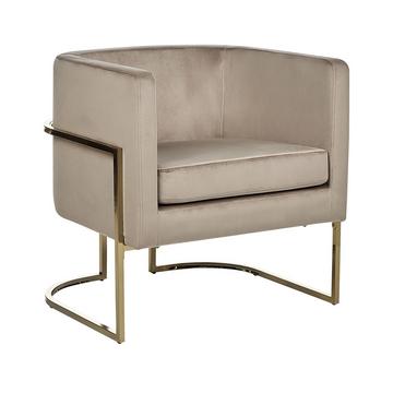 Fauteuil en Velours Glamour SIRKKA