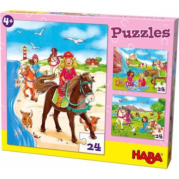 HABA Puzzles Amies des chevaux