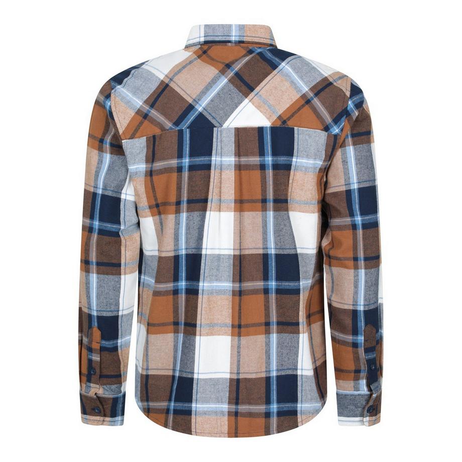 Mountain Warehouse Trace Camicia a Maniche Lunghe a Quadri  