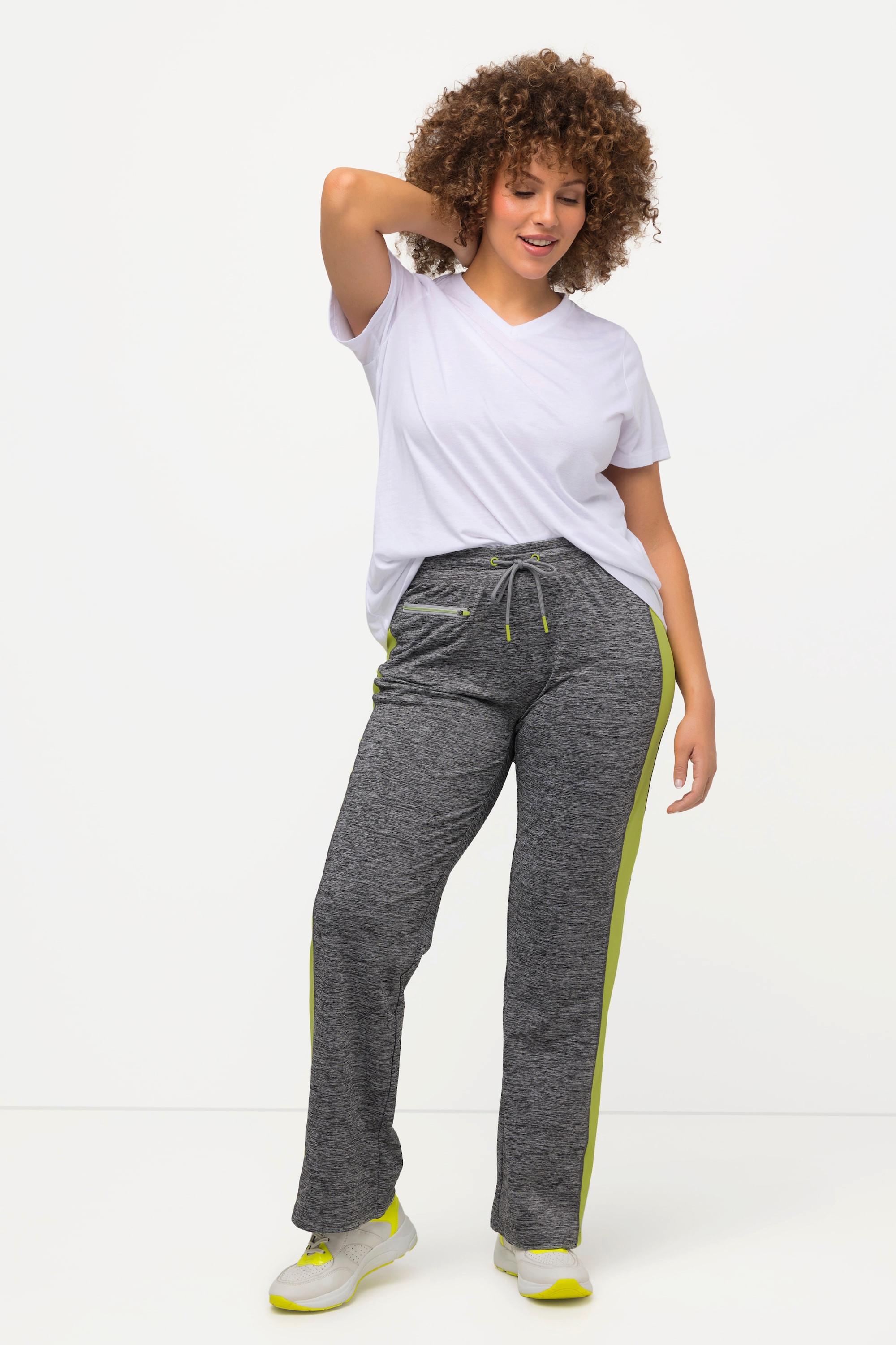 Ulla Popken  Pantalon de jogging fonctionnel, séchage rapide, recyclé 