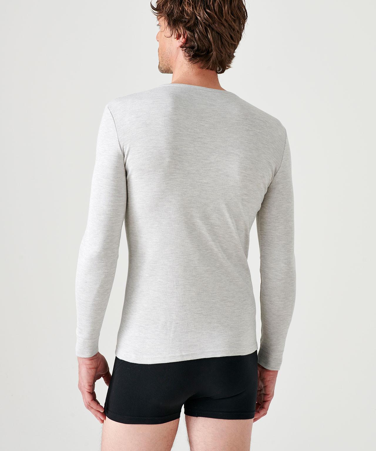 Damart Maglietta Termica Girocollo Maniche Lunghe Calore Medio  