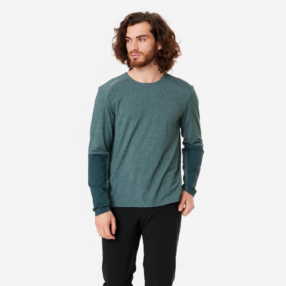 ROCKRIDER  Maillot manches longues VTT respirant unisexe lyocell 