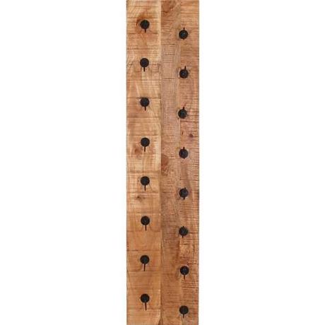 mutoni Wand-Weinregal Bevin antik 33x148  