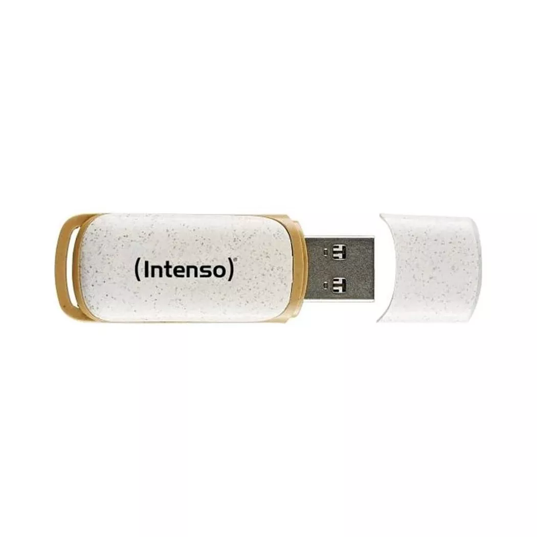 Intenso Green Line Unità Flash Usb 64 Gb Usb Tipo A 3.2 Gen 1 (3.1 Gen 1) Beige, Marrone