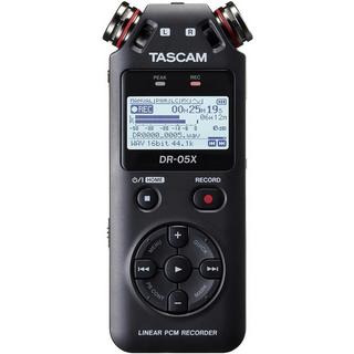 Tascam  DR-05X - Enregistreur stéréo portable, interace audio USB 