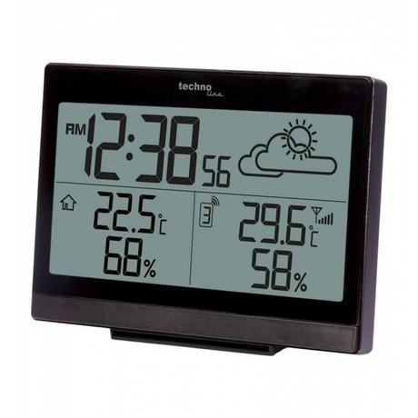 technoline Technoline WS 9252 stazione meteorologica digitale Nero  