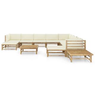 VidaXL Garten-lounge-set bambus  