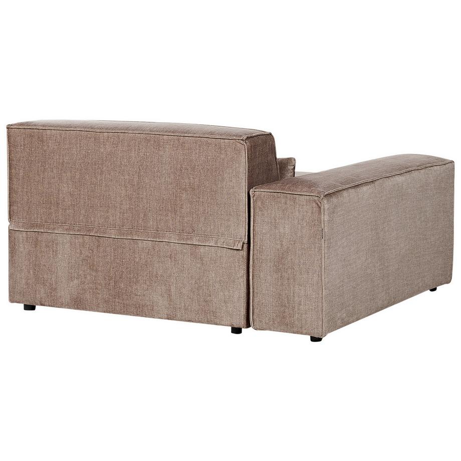 Beliani Rechtsseitige Chaiselongue aus Stoff  HELLNAR  