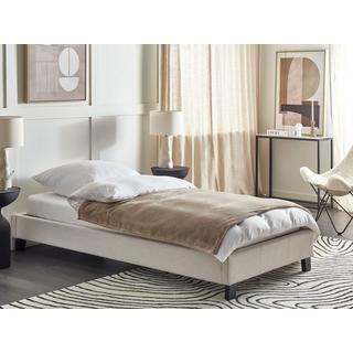 Beliani Bett mit Lattenrost aus Polyester Modern ROANNE  