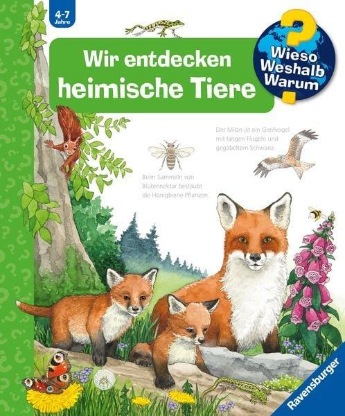 Wieso? Weshalb? Warum? Wir entdecken heimische Tiere (Nr.71) Mennen, Patricia; Ebert, Anne (Illustrationen) Copertina rigida 