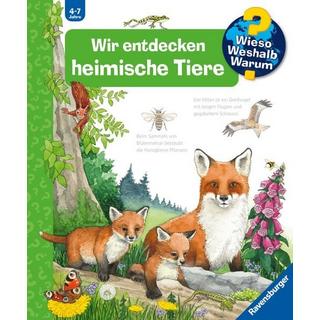 Wieso? Weshalb? Warum?, Band 71: Wir entdecken heimische Tiere Mennen, Patricia; Ebert, Anne (Illustrationen) Couverture rigide 