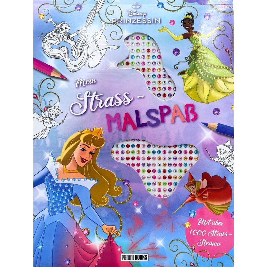 Panini  Disney Prinzessin: Mein Strass-Malbuch 