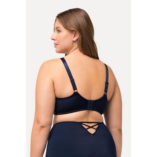 Ulla Popken Bügel-BH Gingkomuster Softcups  