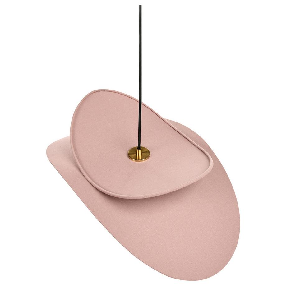 Beliani Lampe suspension en Lin Scandinave MASCOTA  