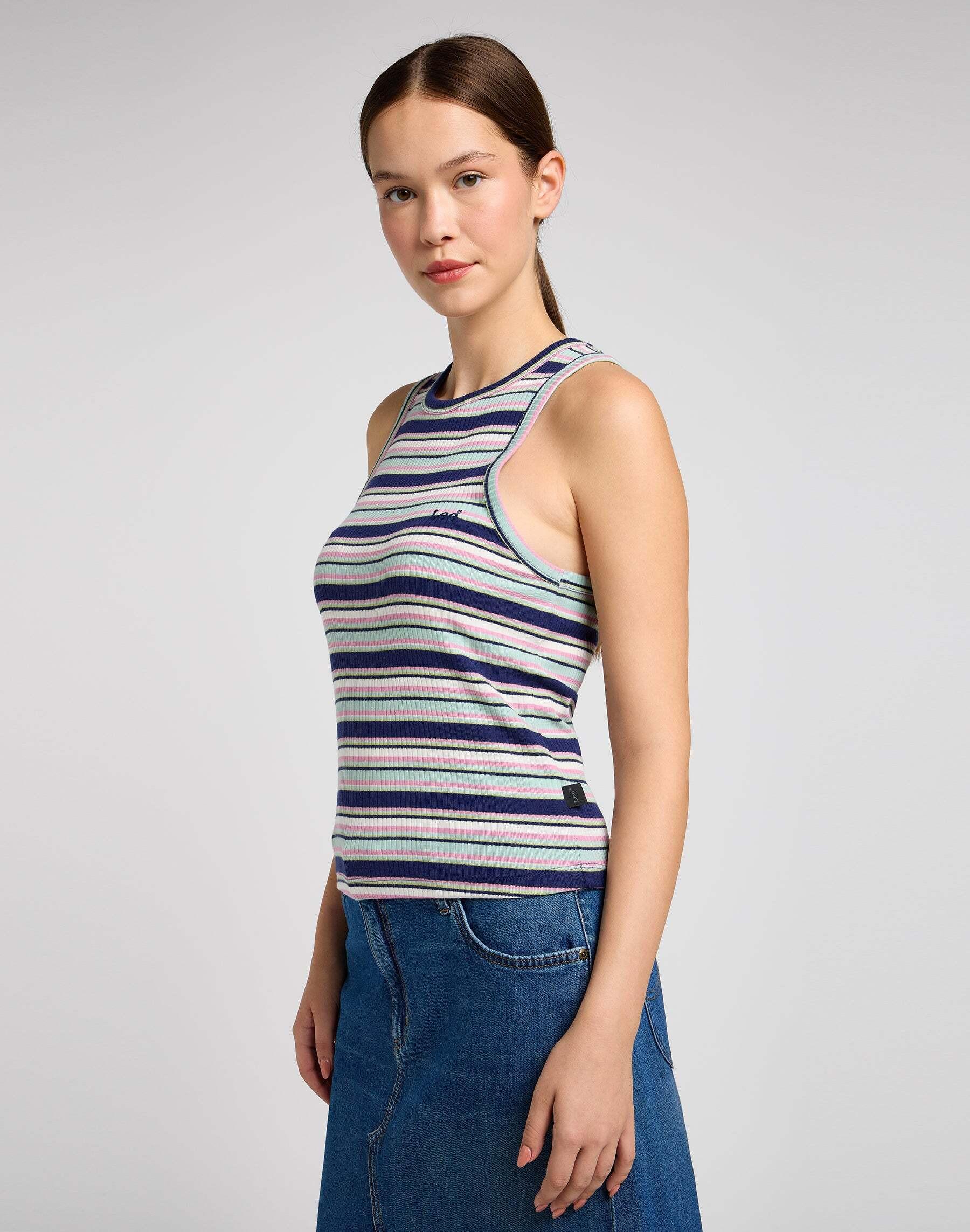 Lee  T-Shirt Ribbed Tank 