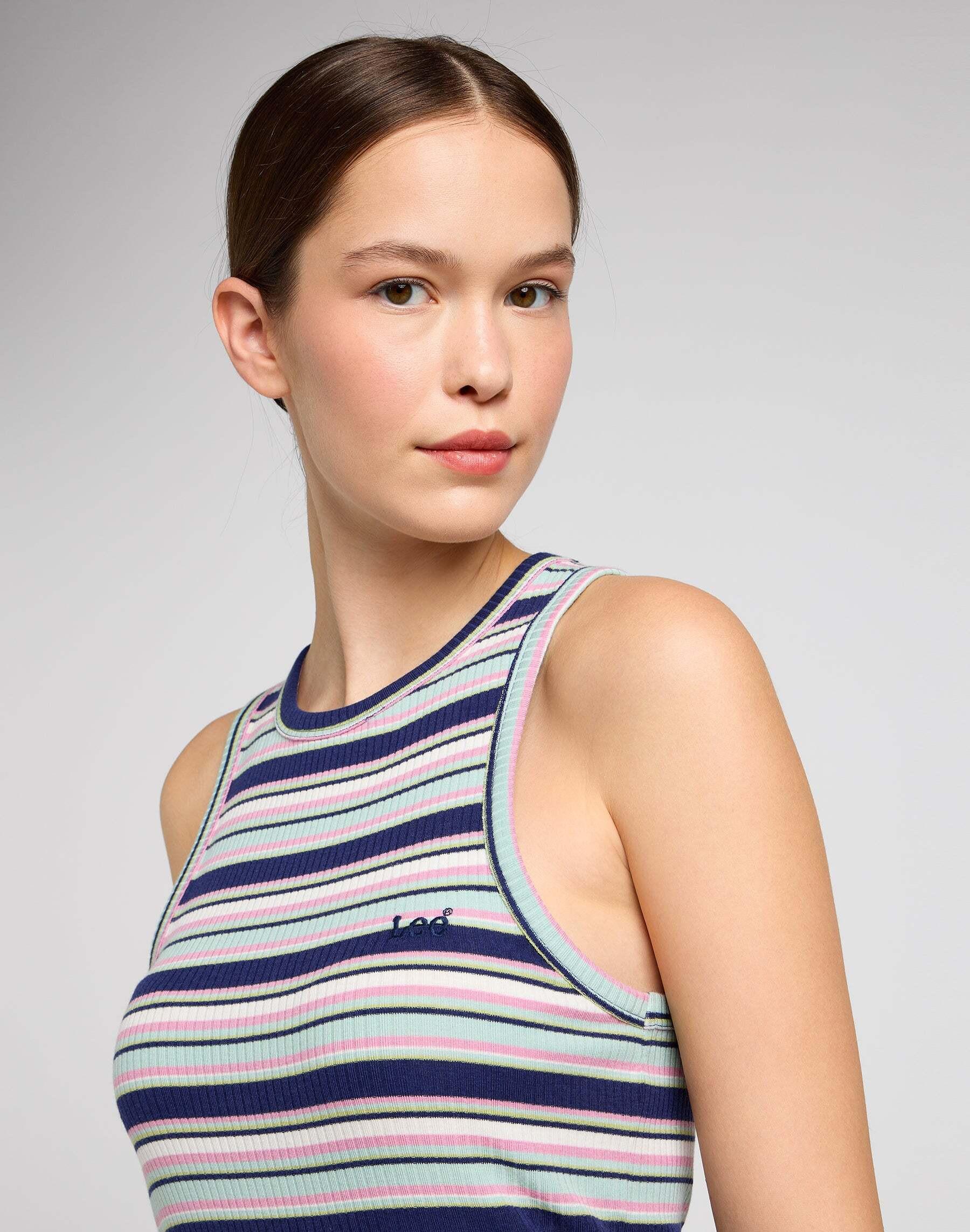 Lee  T-Shirts Ribbed Tank 