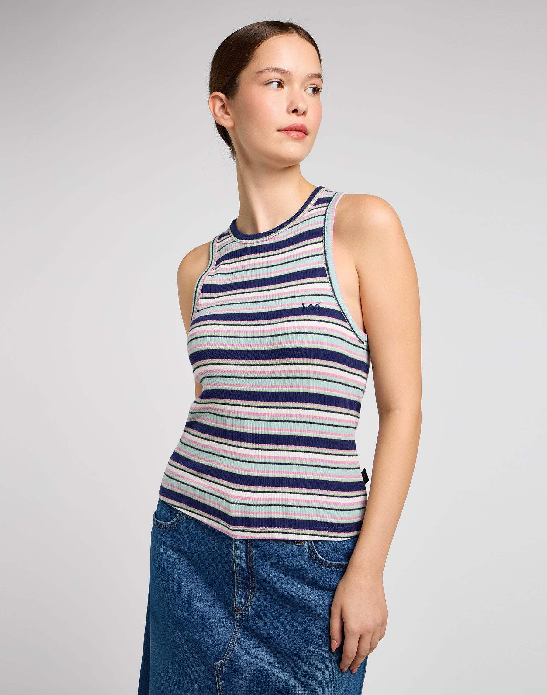 Lee  T-Shirt Ribbed Tank 