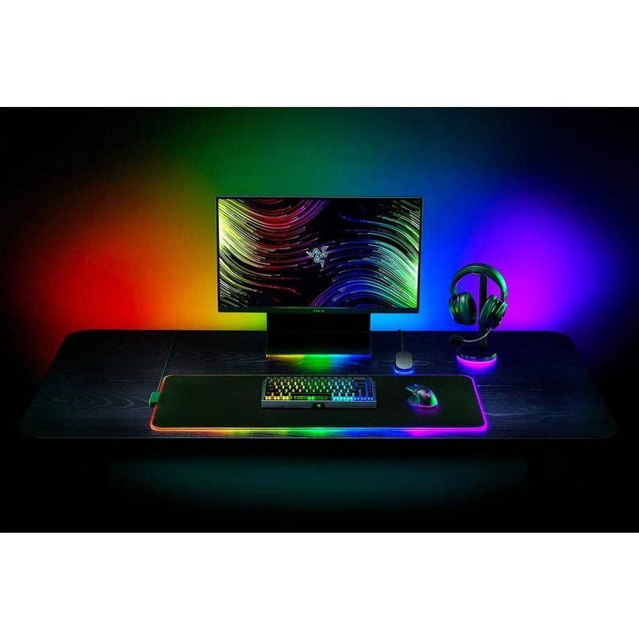 RAZER  Strider Chroma Gaming-Mauspad Schwarz 