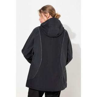 Ulla Popken  Funktionsjacke, wasserdicht, 2-Wege-Zipper, Reflektor 