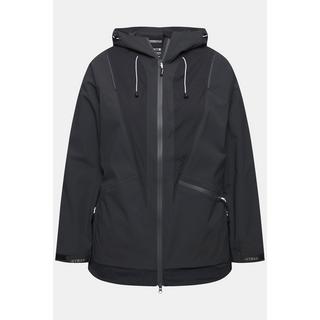 Ulla Popken  Funktionsjacke, wasserdicht, 2-Wege-Zipper, Reflektor 