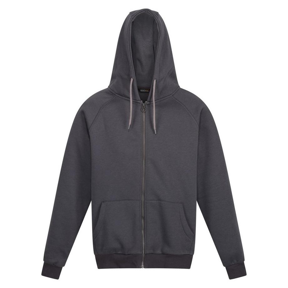 Felpa Con Cappuccio E Zip Intera