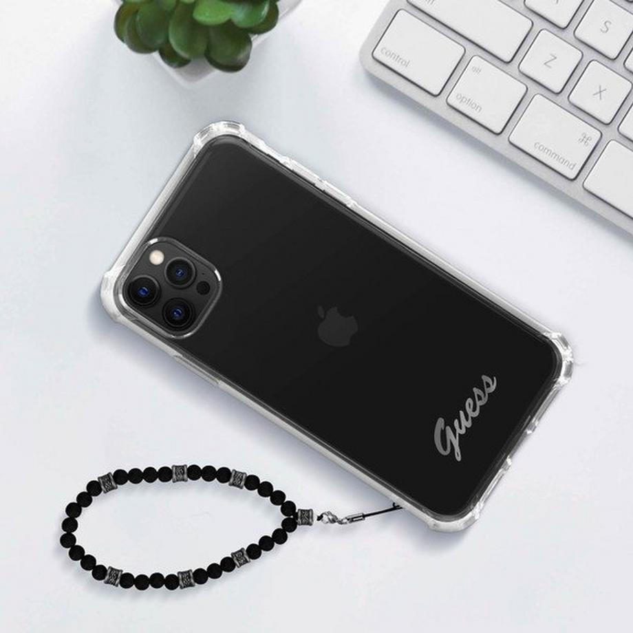 GUESS  Guess Hülle iPhone 12 Pro Max Schwarz 