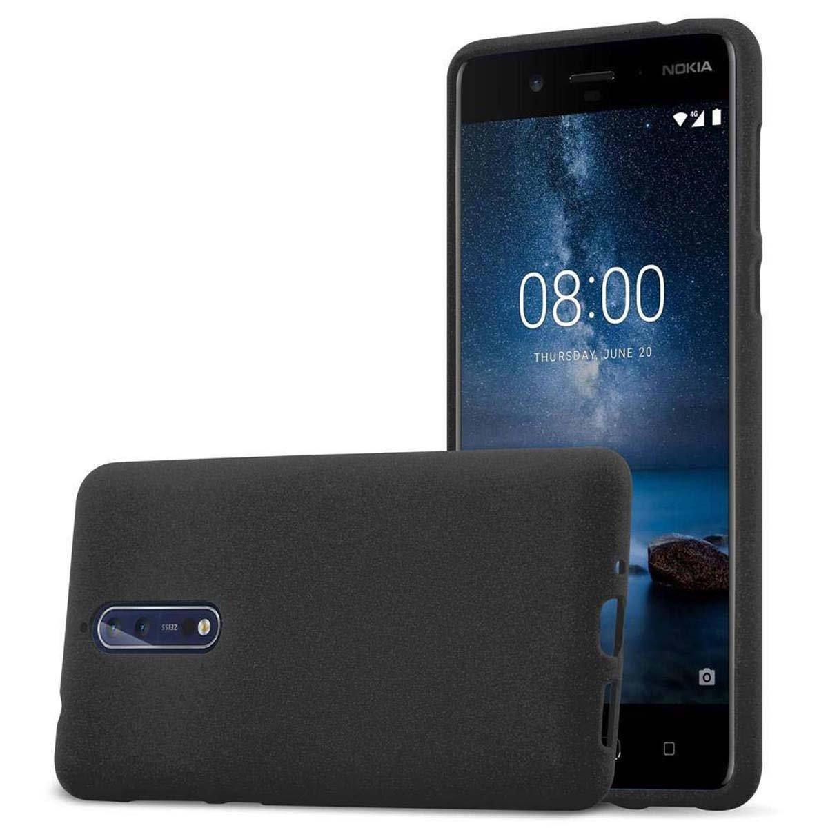 Cadorabo  Housse compatible avec Nokia 8 2017 - Coque de protection en silicone TPU flexible 