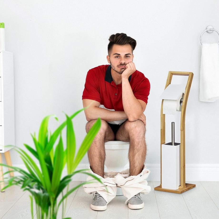 B2X Ensemble de toilette en bambou  