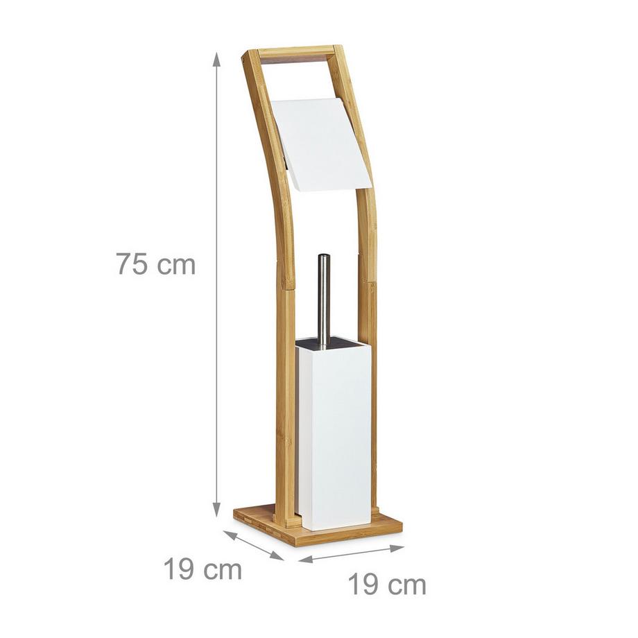 B2X Ensemble de toilette en bambou  