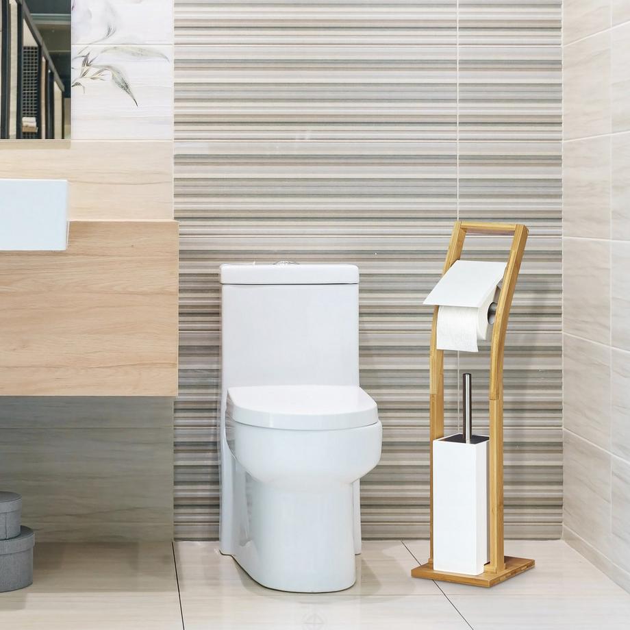 B2X Ensemble de toilette en bambou  