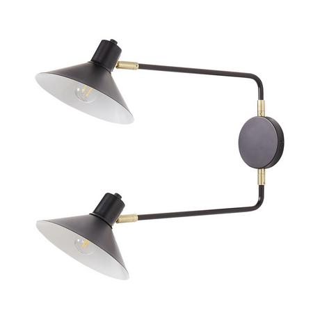 Beliani Lampe murale en Acier Moderne KADASSA  