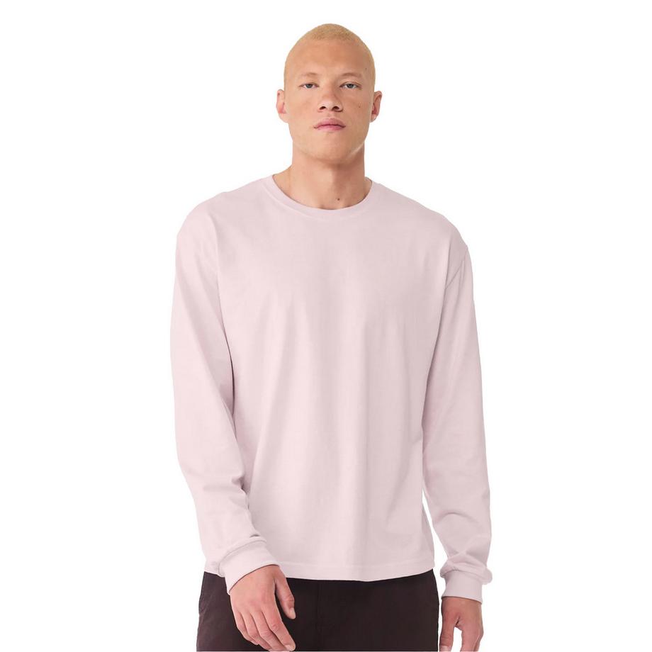 Bella + Canvas T-shirt pesante a maniche lunghe taglio ampio  