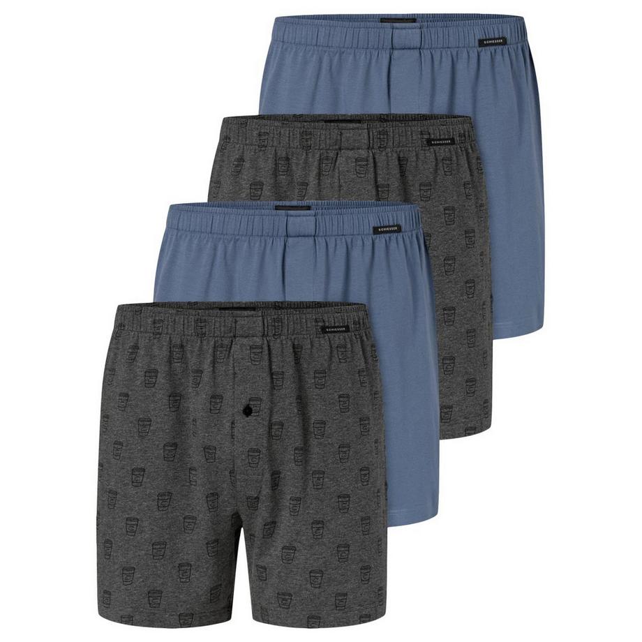 4er Pack Single Jersey - Boxershorts