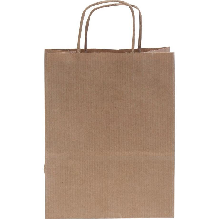 NEUTRAL  NEUTRAL Tragtaschen Allegra natur SDS16-AVN Kraft,110g, 16x8x21cm 25 Stk. 