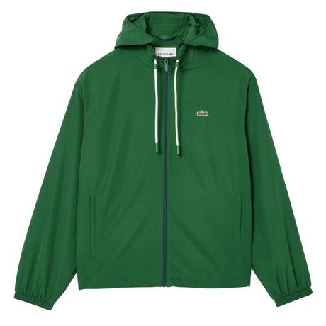 LACOSTE Sportjacke mit abnehmbarer Kapuze  